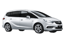 Van Hire Ryde - Vauxhall Zafira 7-Seater - Minibus hire Ryde